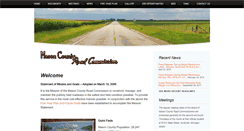 Desktop Screenshot of masoncountyroads.com